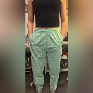 Adidas mint Green Joggers